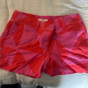 LOFT linen shorts